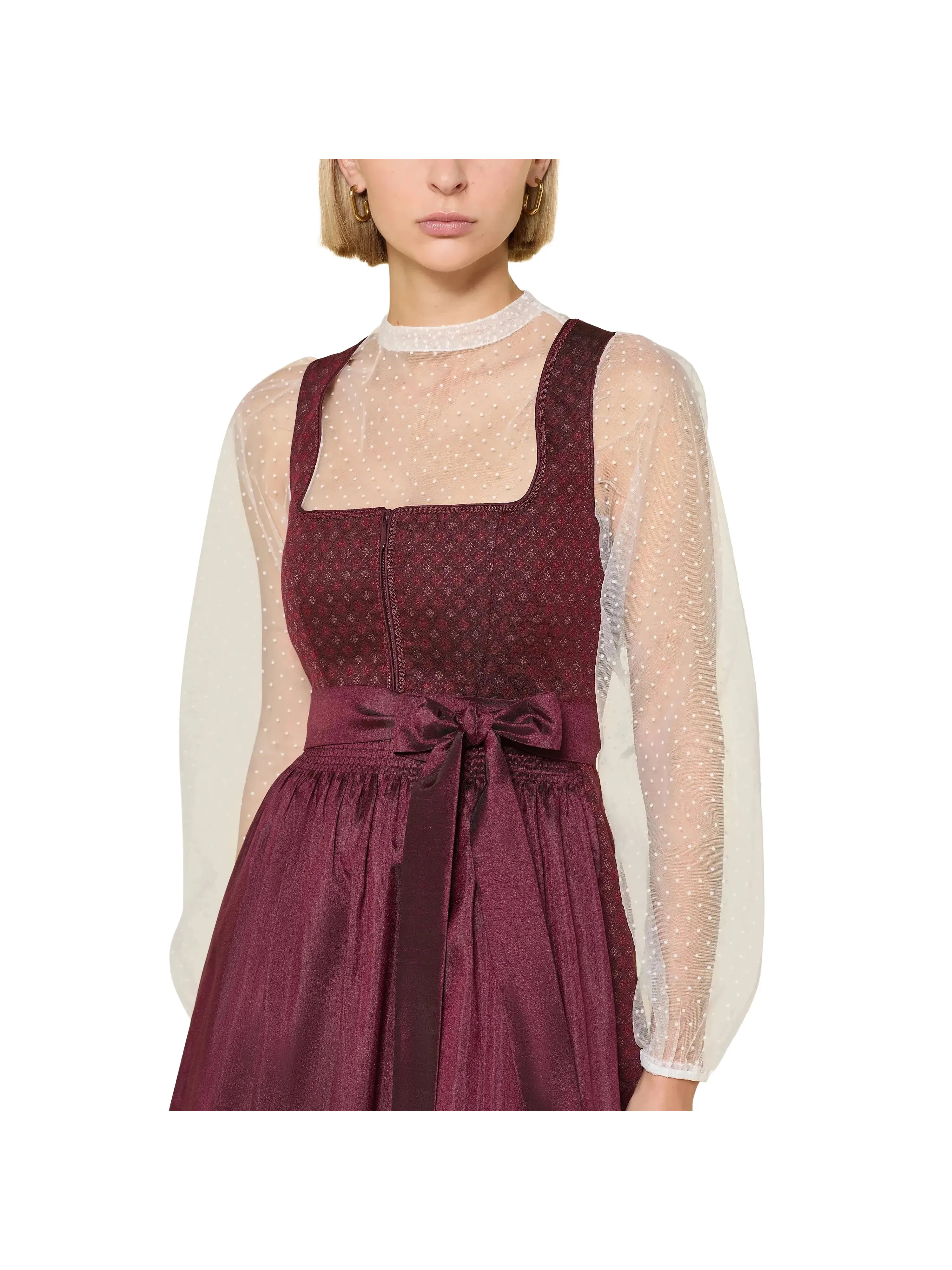 Spieth & Wensky Dirndlbluse Eduarda Offwhite