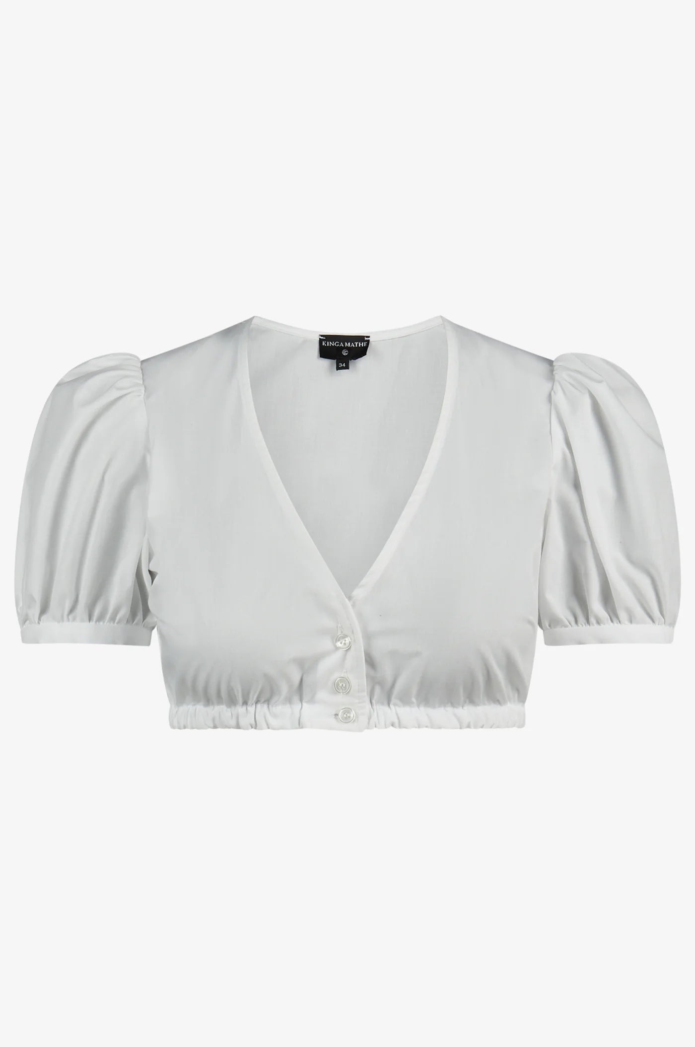 Kinga Mathe Dirndlbluse Anna Weiß