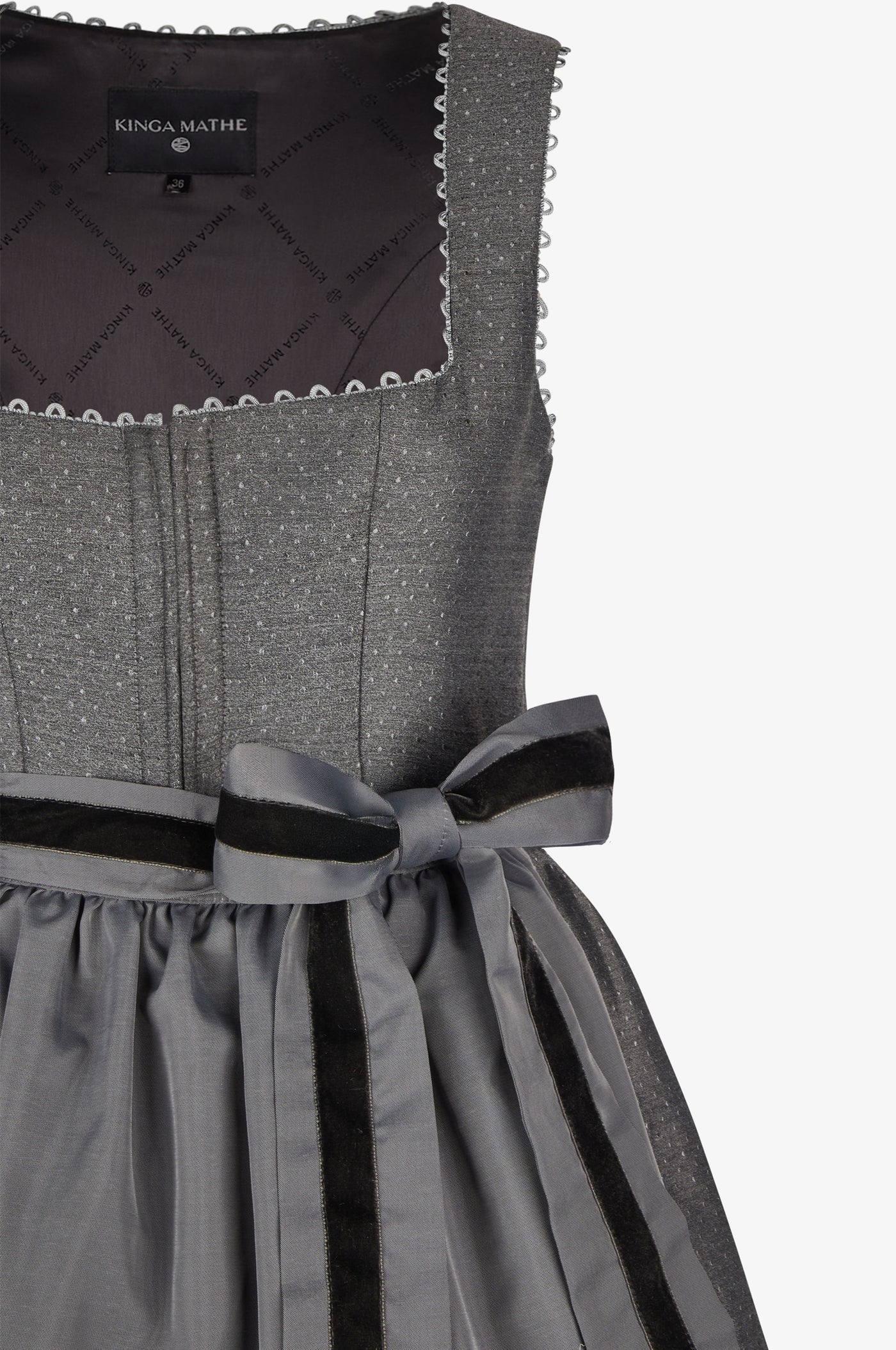 Kinga Mathe Dirndl Tirana Grau