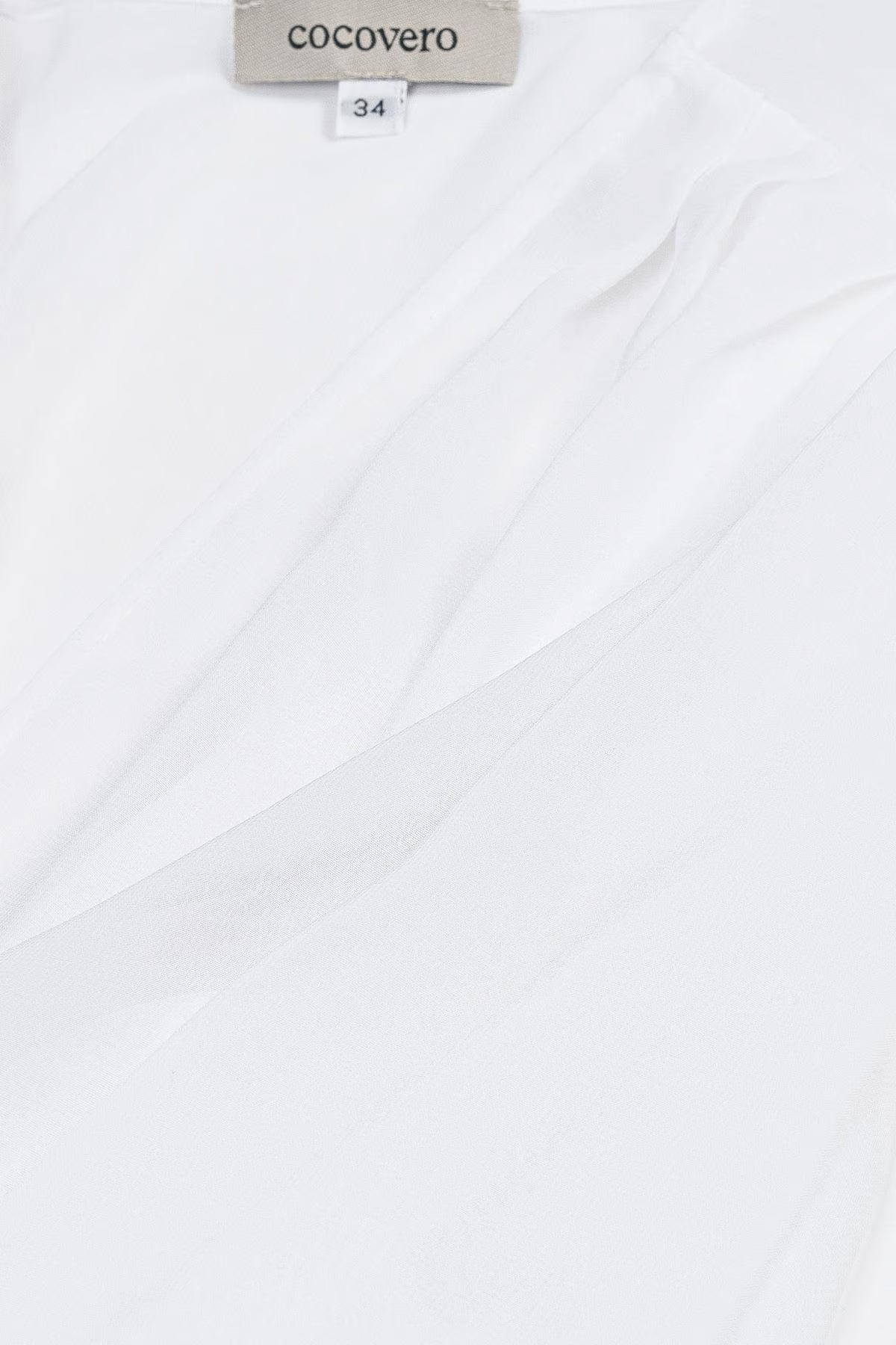 Cocovero Dirndlbluse Ida Organza White