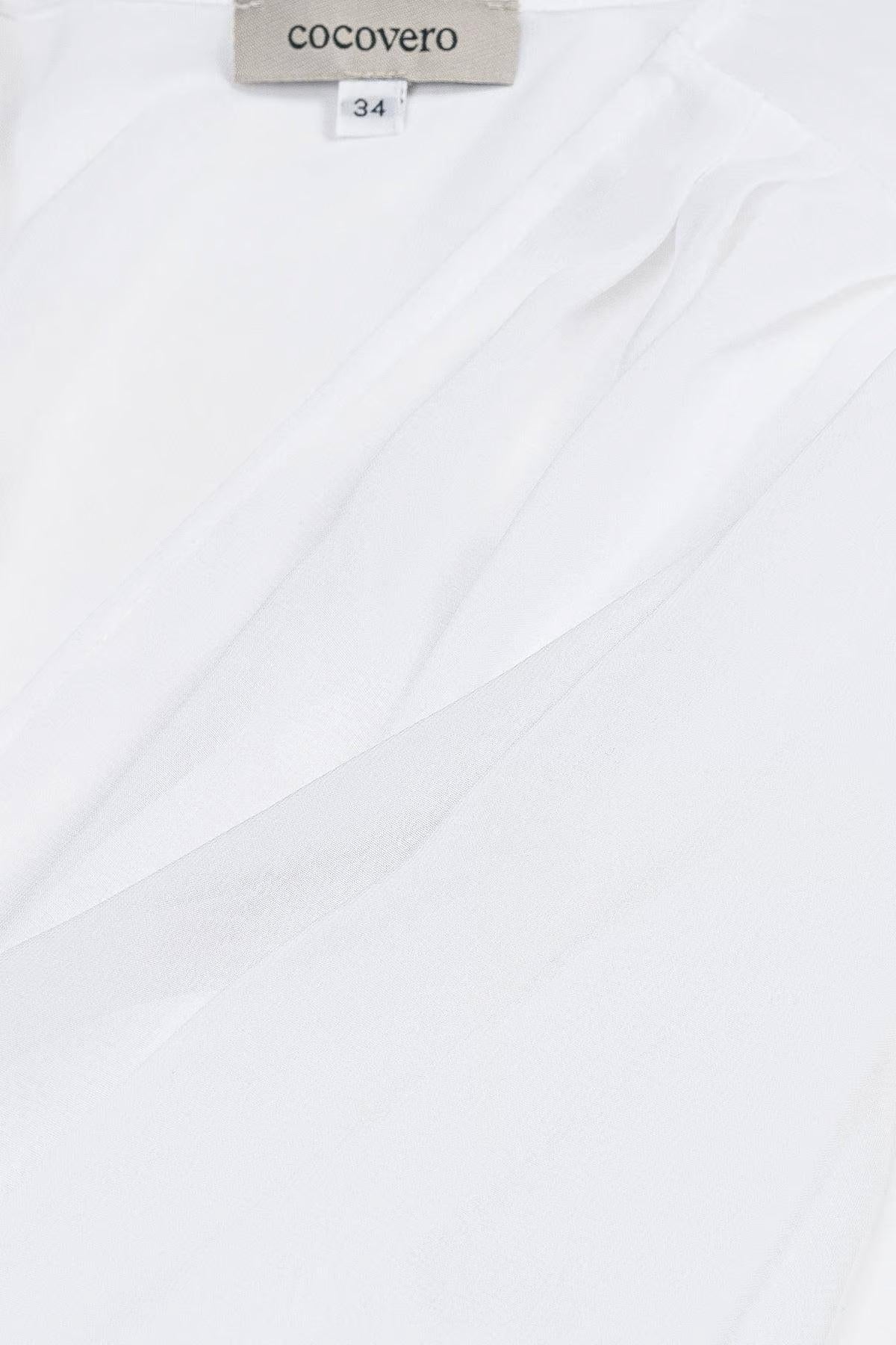 Cocovero Dirndlbluse Ida Organza White