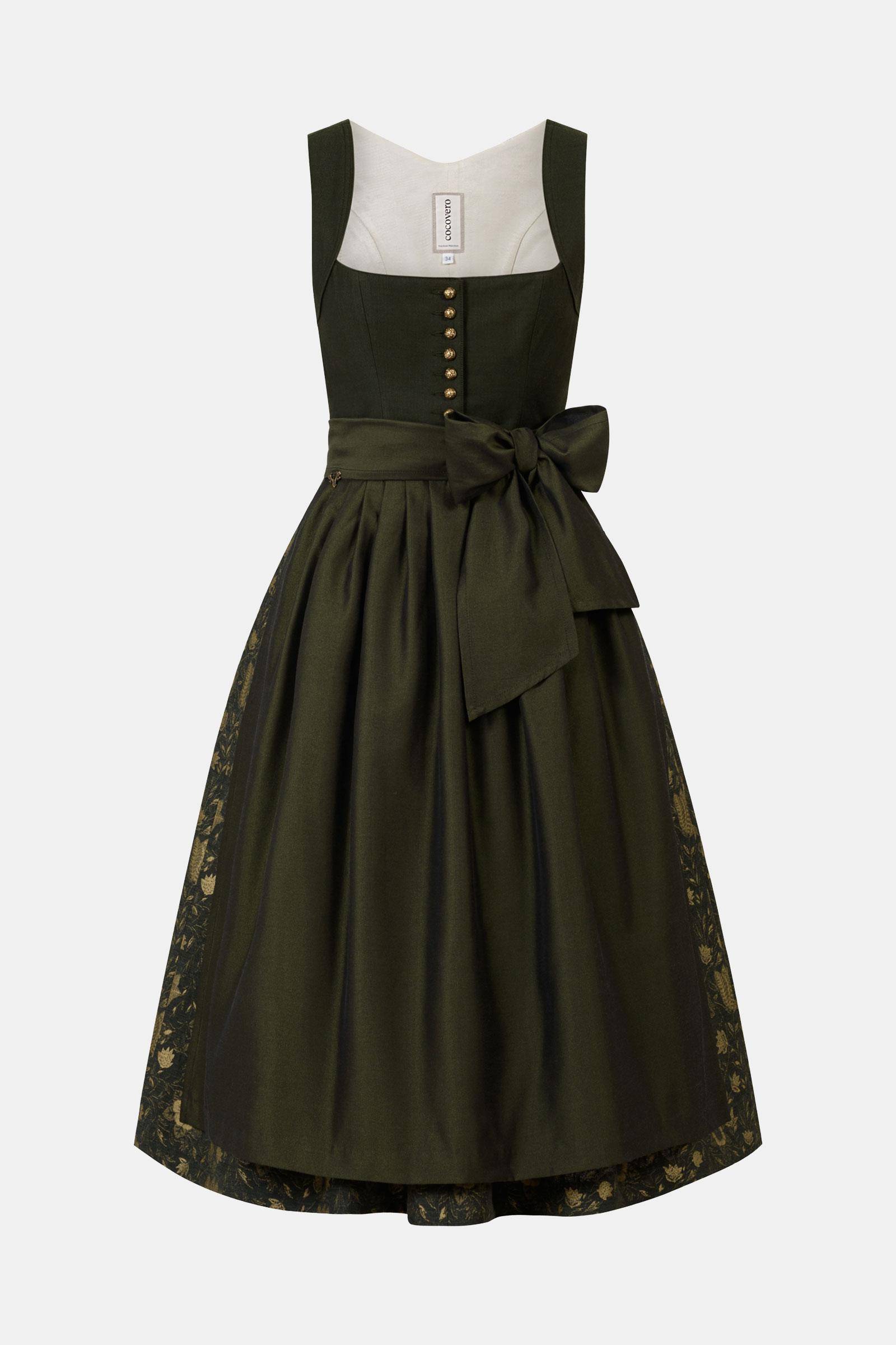 Cocovero Dirnd Hedi Golden Green
