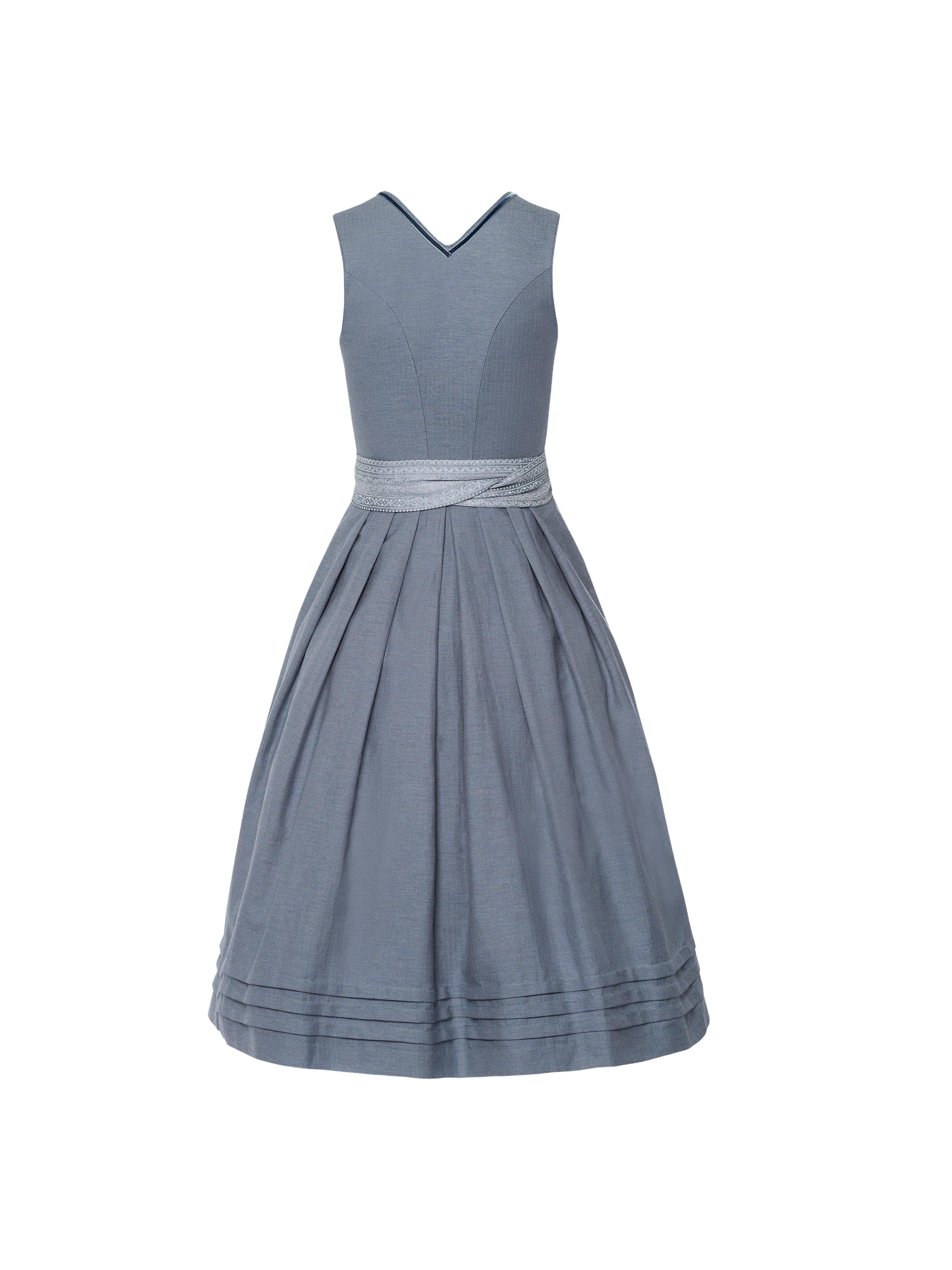 Heimatglück Dirndl Johanna Hellblau