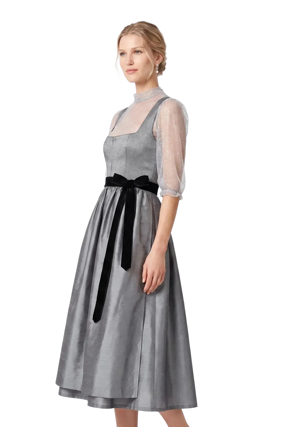 Kinga Mathe Dirndl Fasano Grau