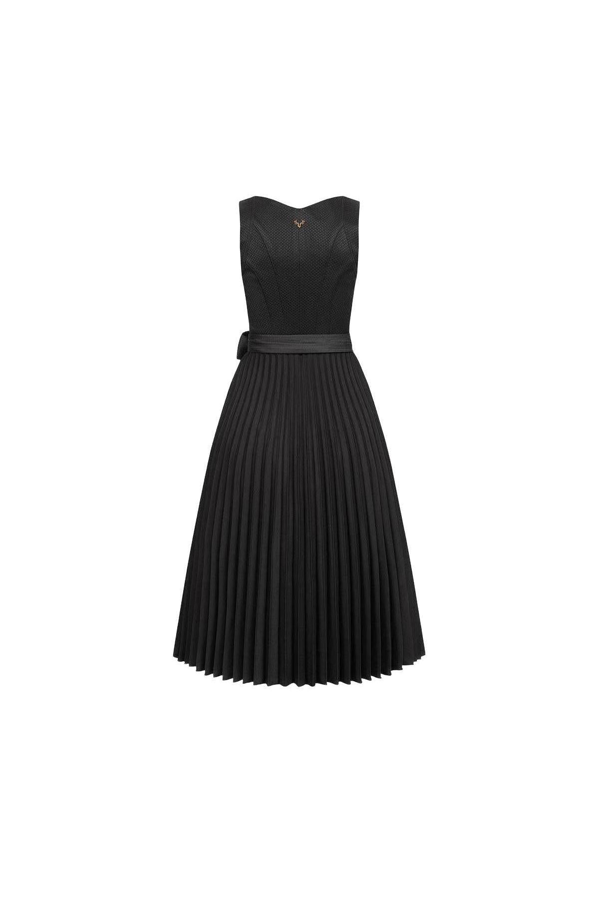 CocoVero Plisee-Dirndl Hedi Caviar