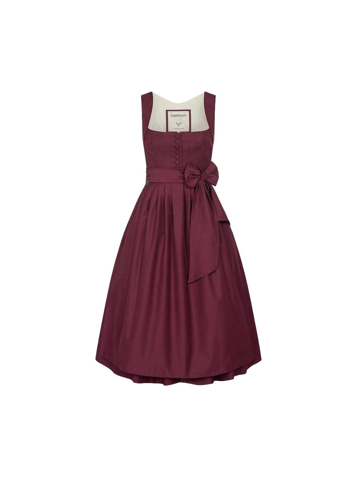 CocoVero Dirndl Hedi Bordeaux