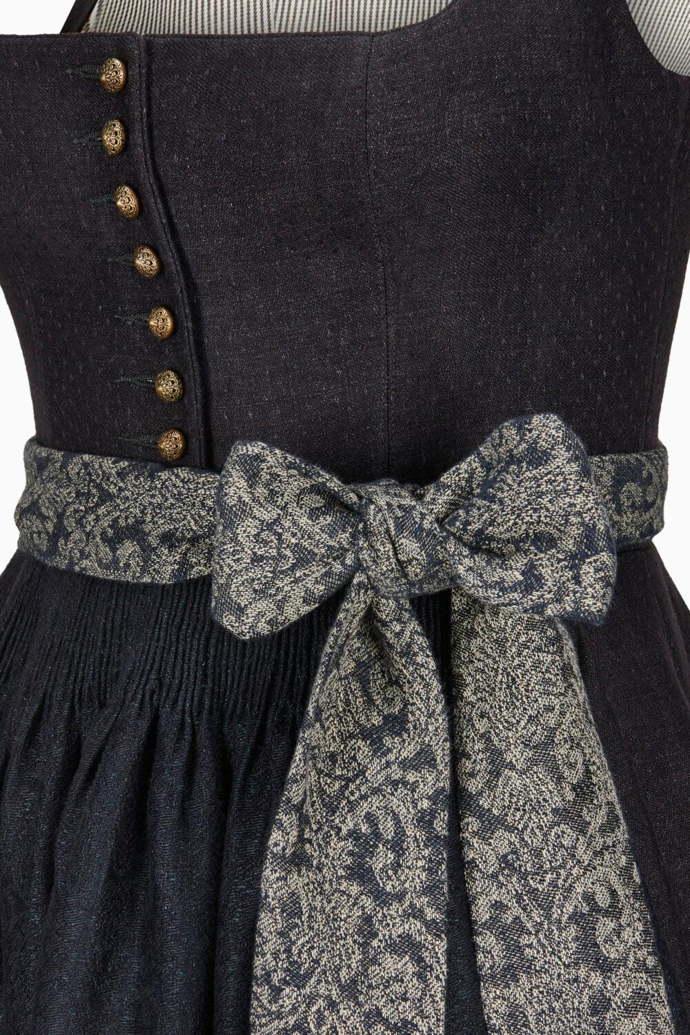 Gottseidank Dirndl Monika Schwarzblau