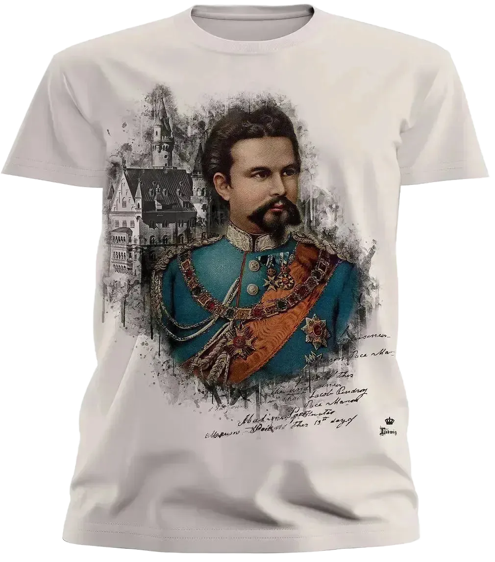 Almtracht T-Shirt Ludwig Weiß