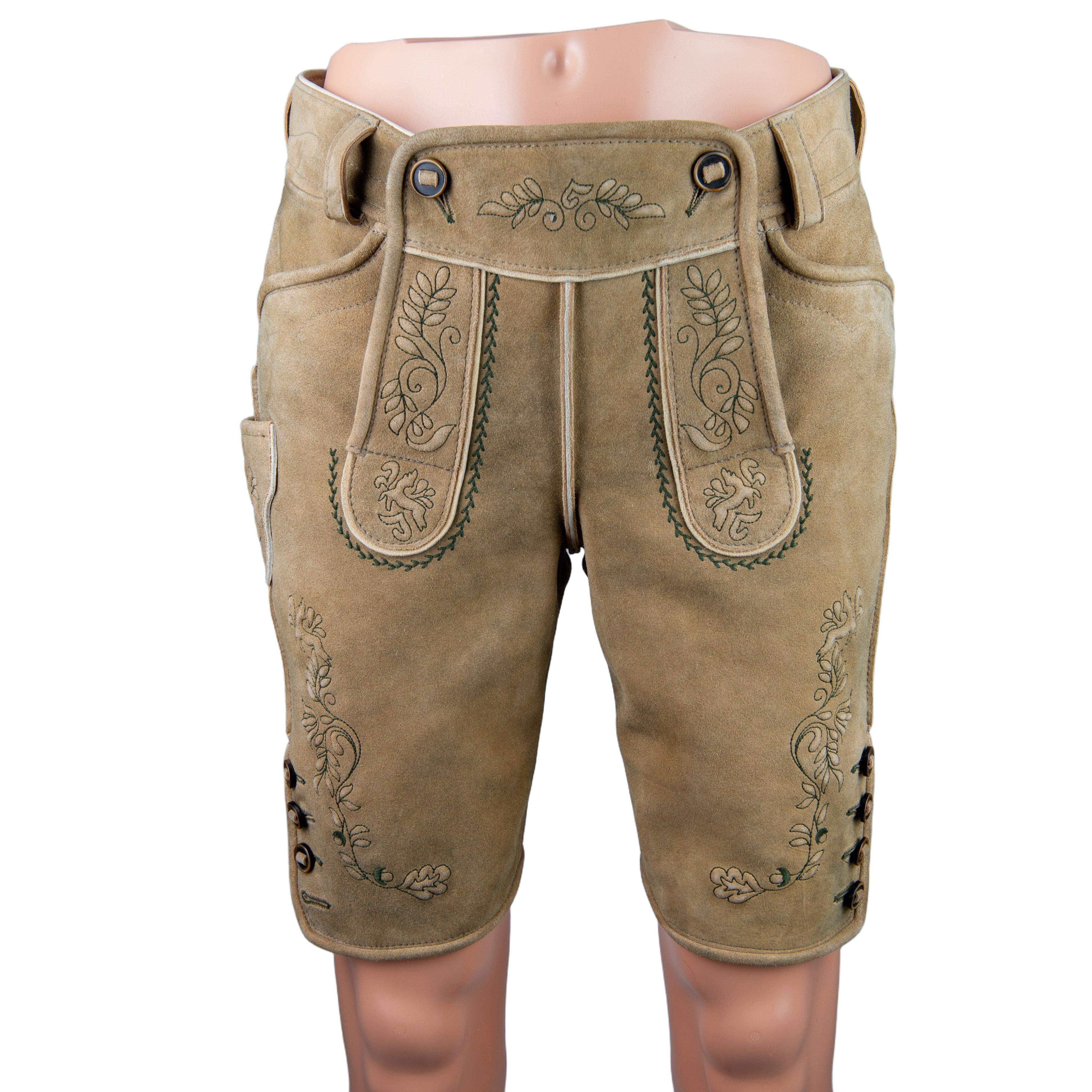 Ledergott Bergbock-Lederhose