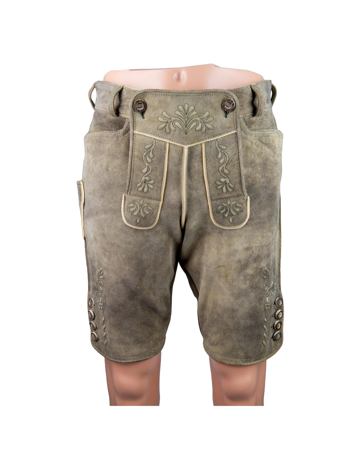 Markgraf Ziegenvelour-Lederhose Pucking
