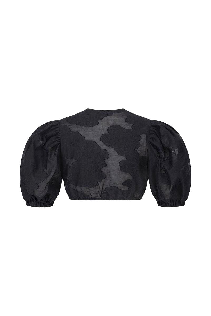 Cocovero Dirndlbluse Zenta Schwarz