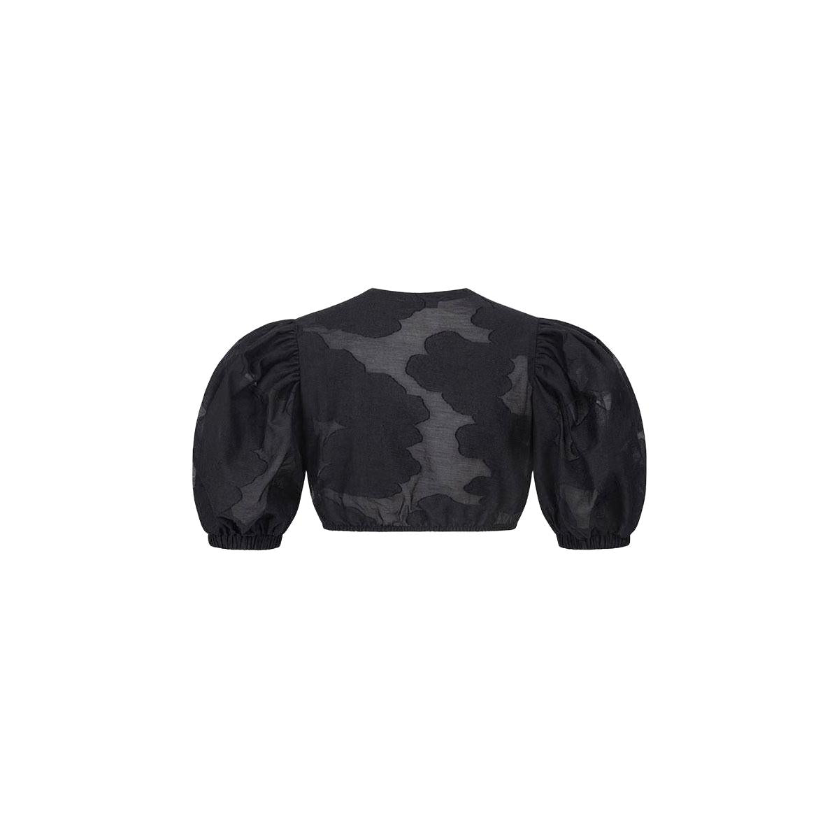 CocoVero Dirndlbluse Zola Schwarz