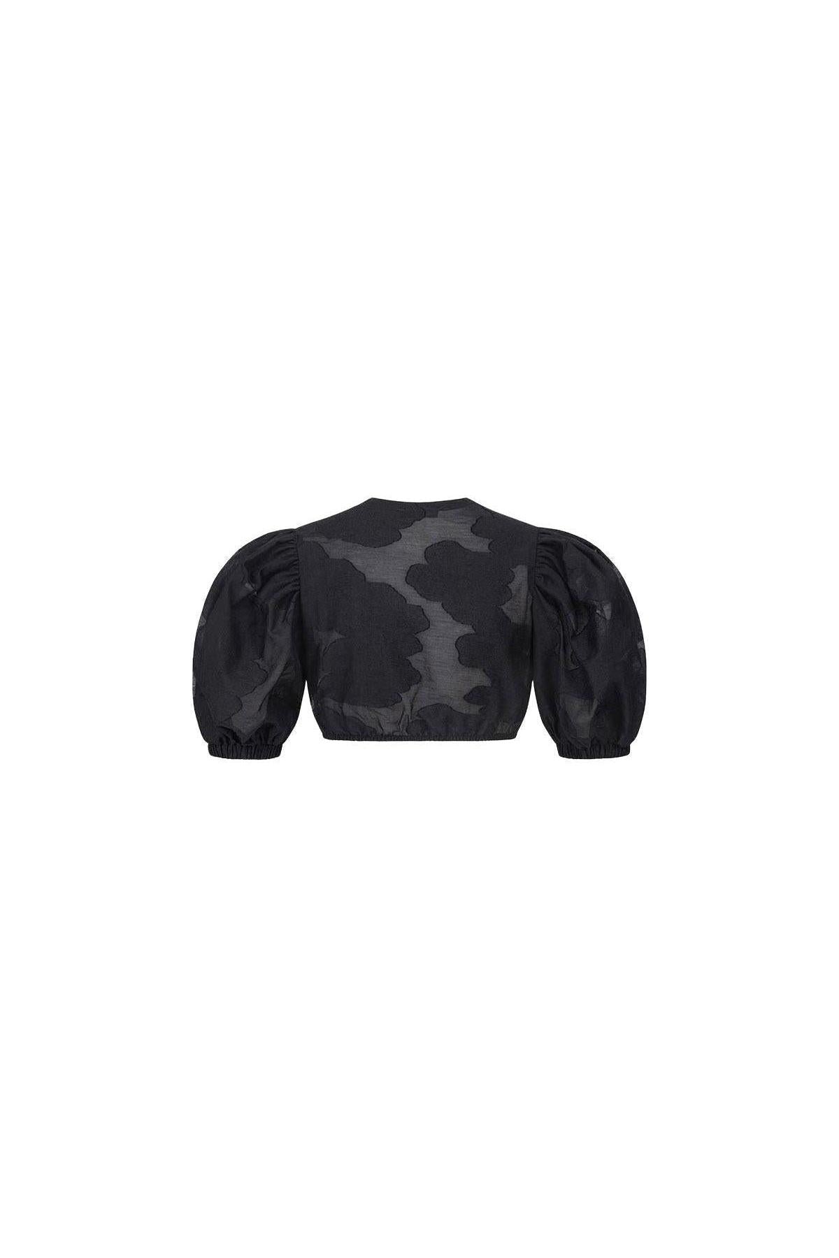 CocoVero Dirndlbluse Zola Schwarz