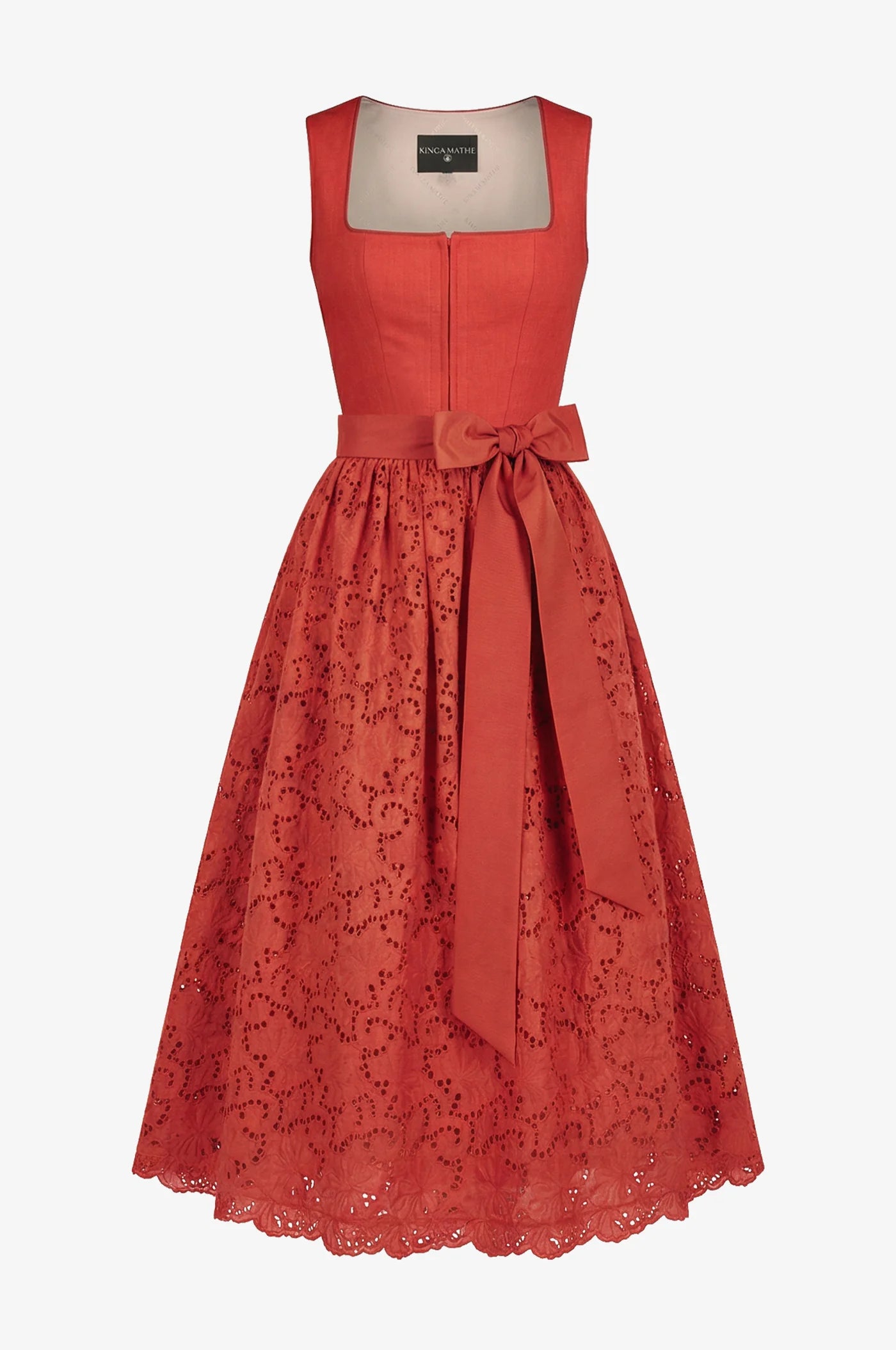 Kinga Mathe Dirndl Modena Orange