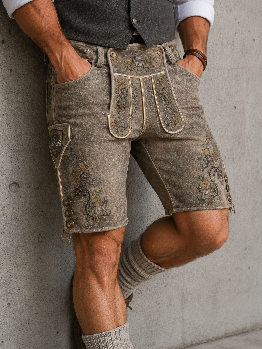 Beckert Hirsch-Lederhose Hochkönig