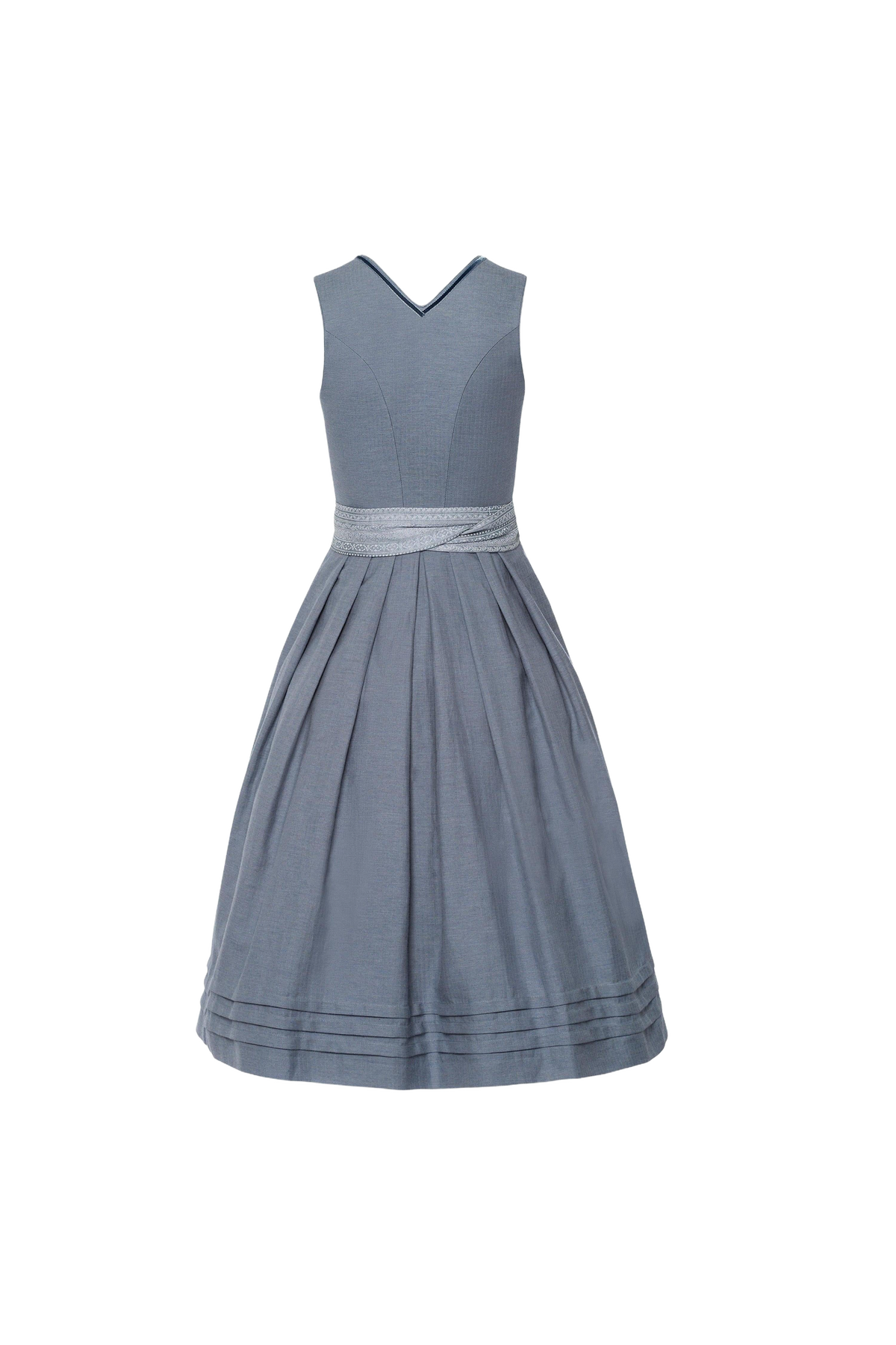 Heimatglück Dirndl Johanna Hellblau