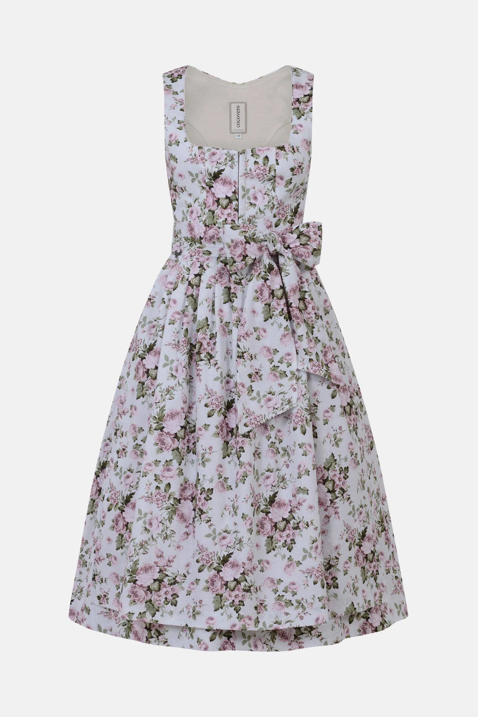 Cocovero Dirnd Polly Floral Rose