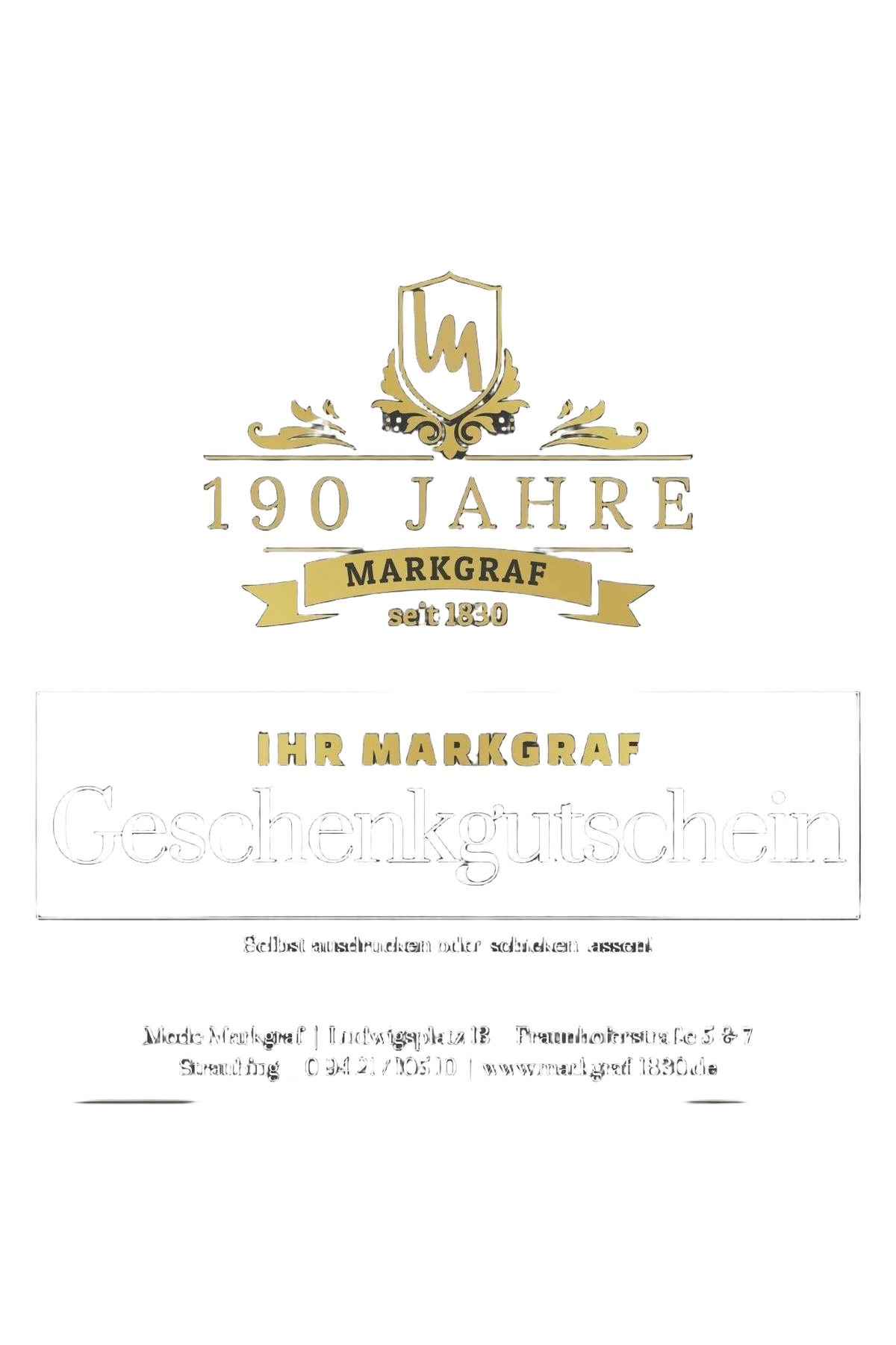 Markgraf Geschenkgutschein 200 €