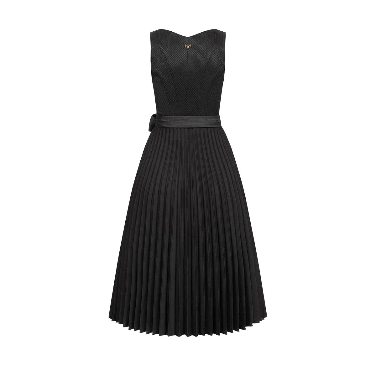 CocoVero Plisee-Dirndl Hedi Caviar