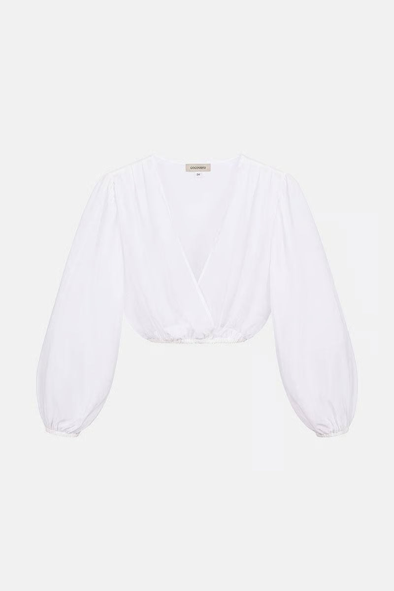 Cocovero Dirndlbluse Ida Organza White