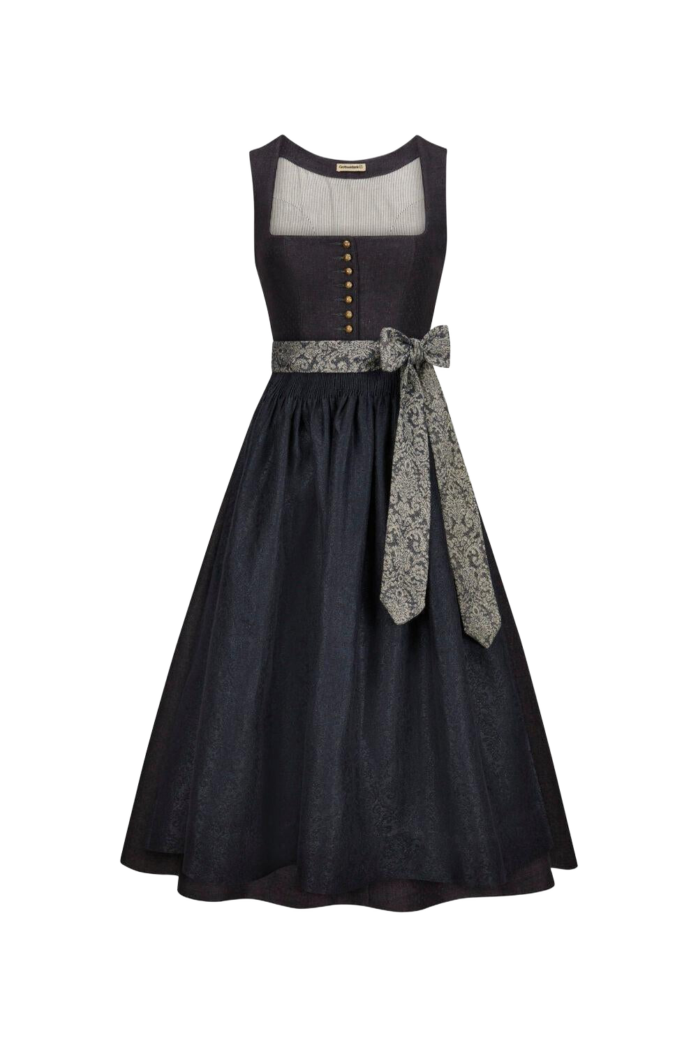 Gottseidank Dirndl Monika Schwarzblau