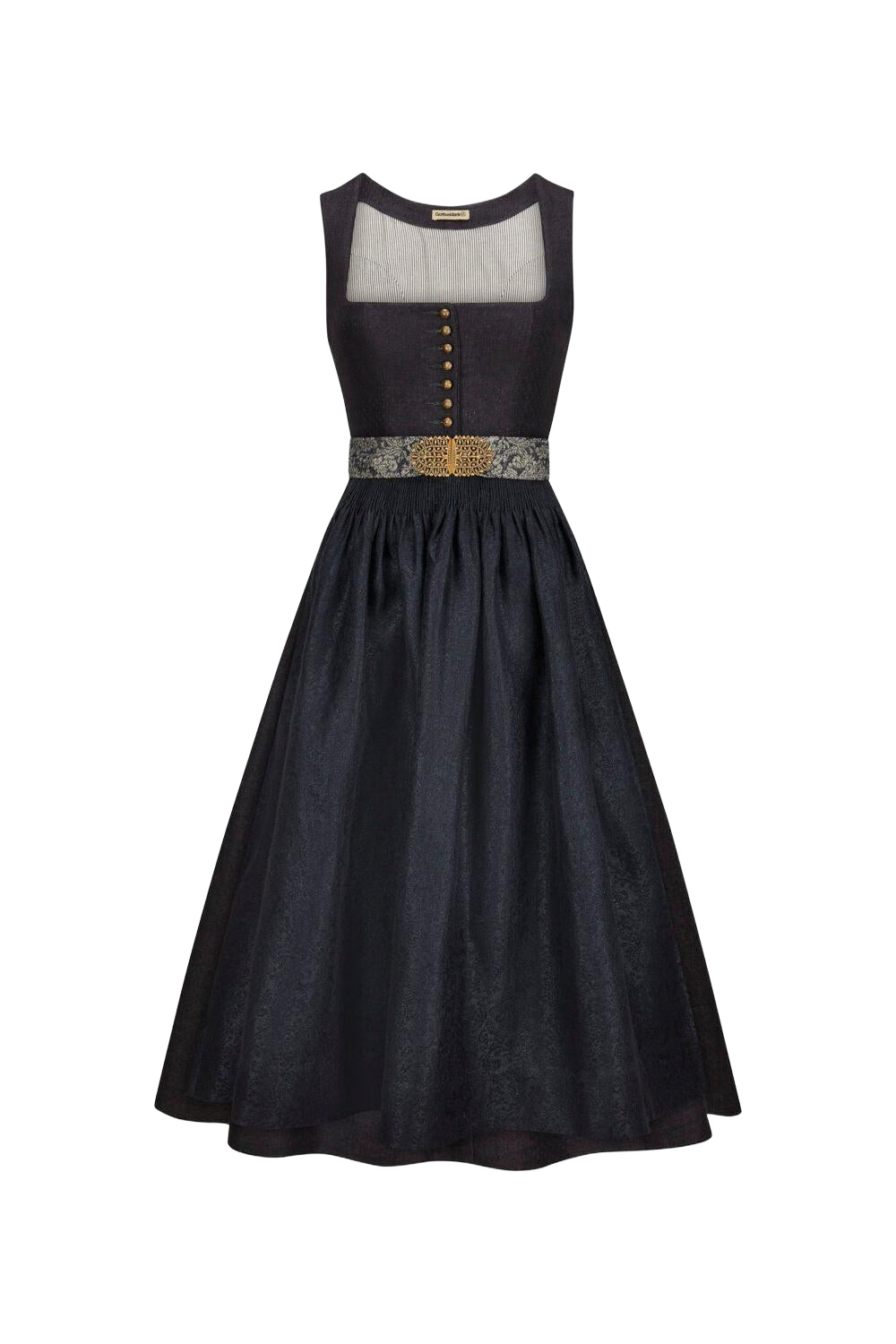 Gottseidank Dirndl Monika Schwarzblau