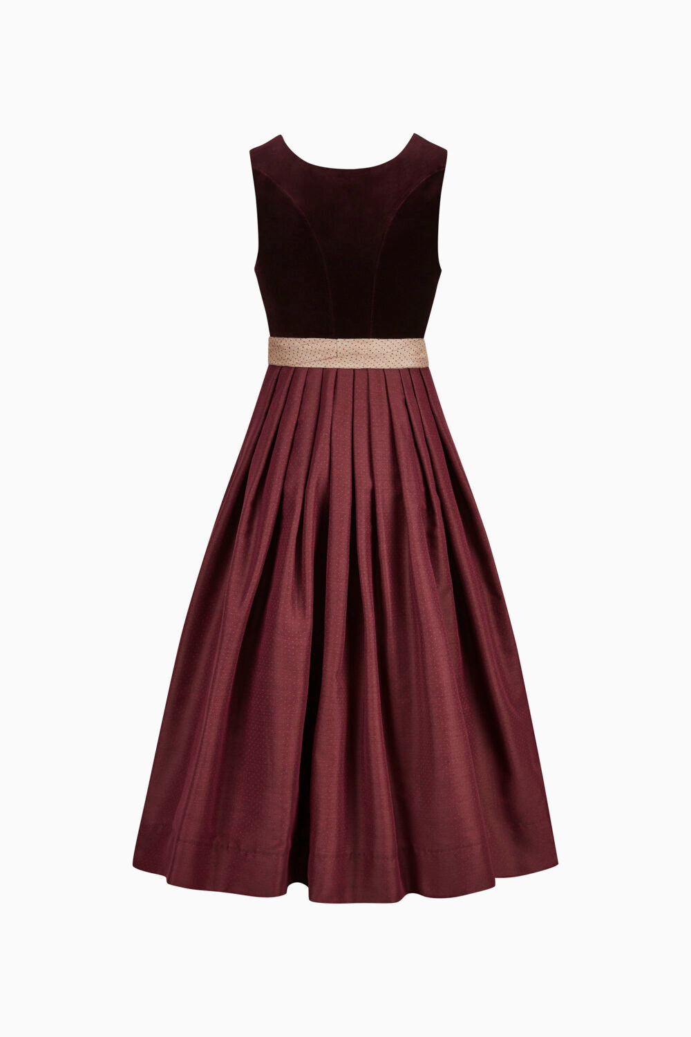 Gottseidank Dirndl Monika Bordeaux Burgunder