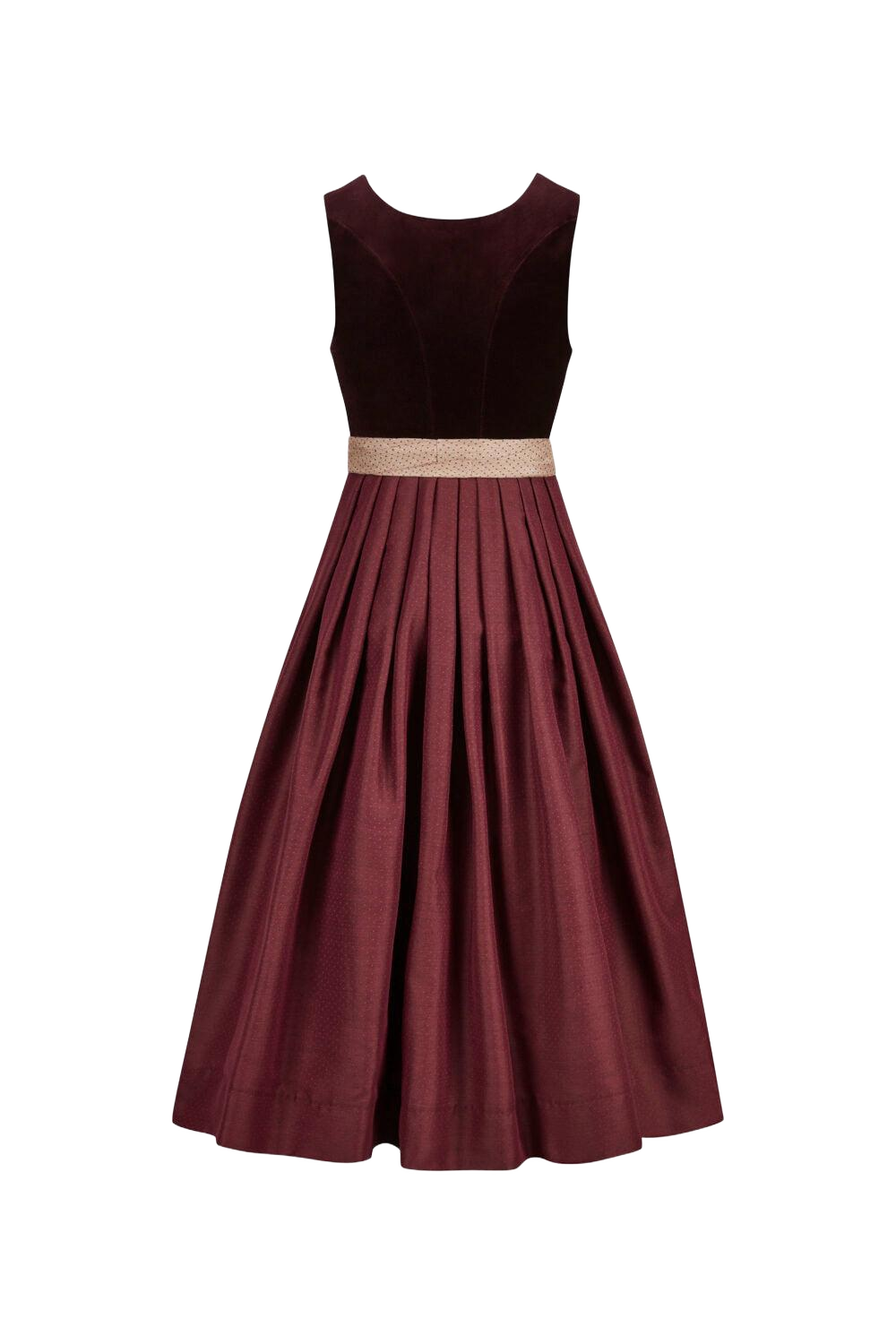 Gottseidank Dirndl Monika Bordeaux Burgunder