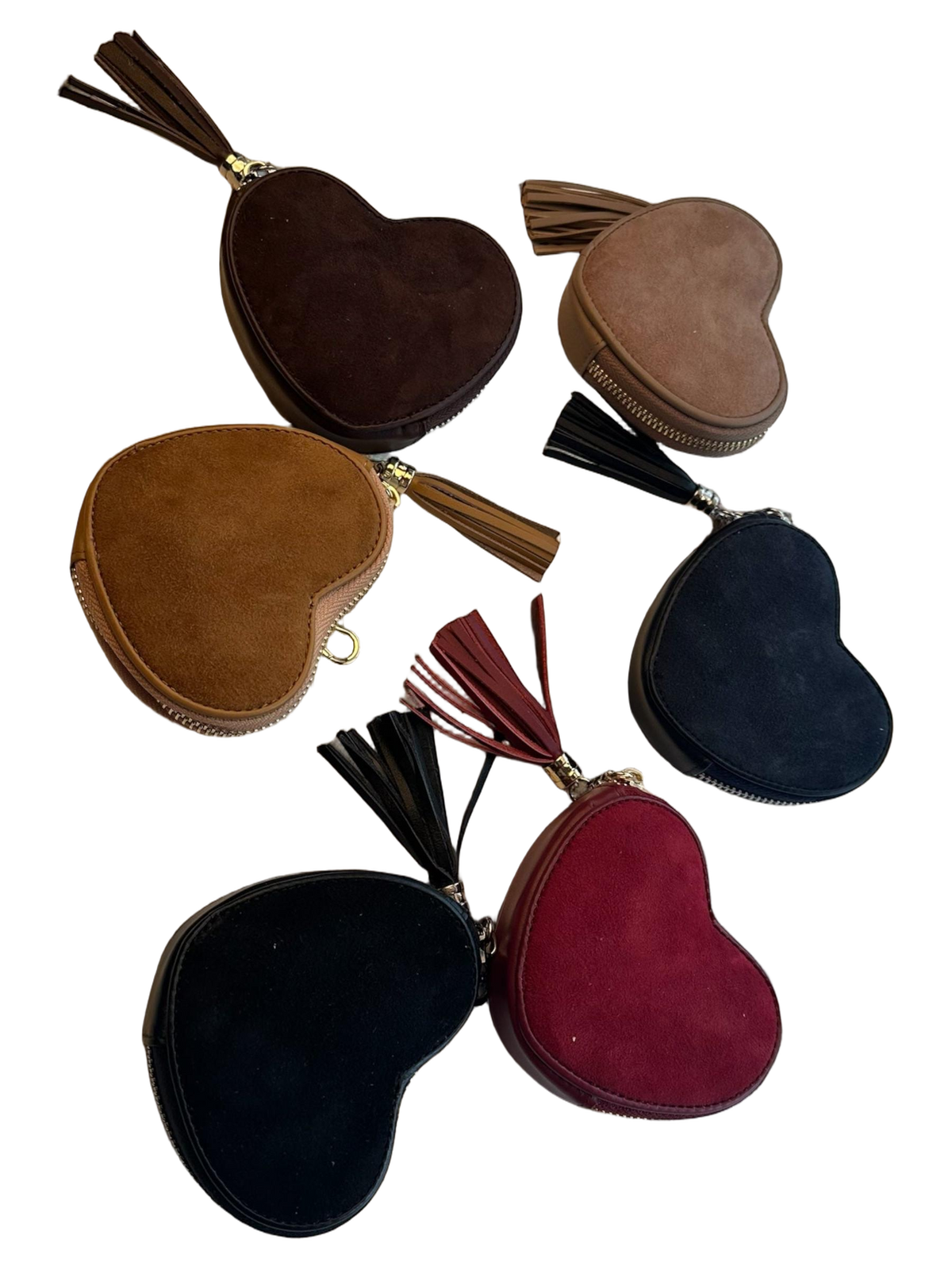 Ostwald Kalbsleder-Handtasche Heart Espresso