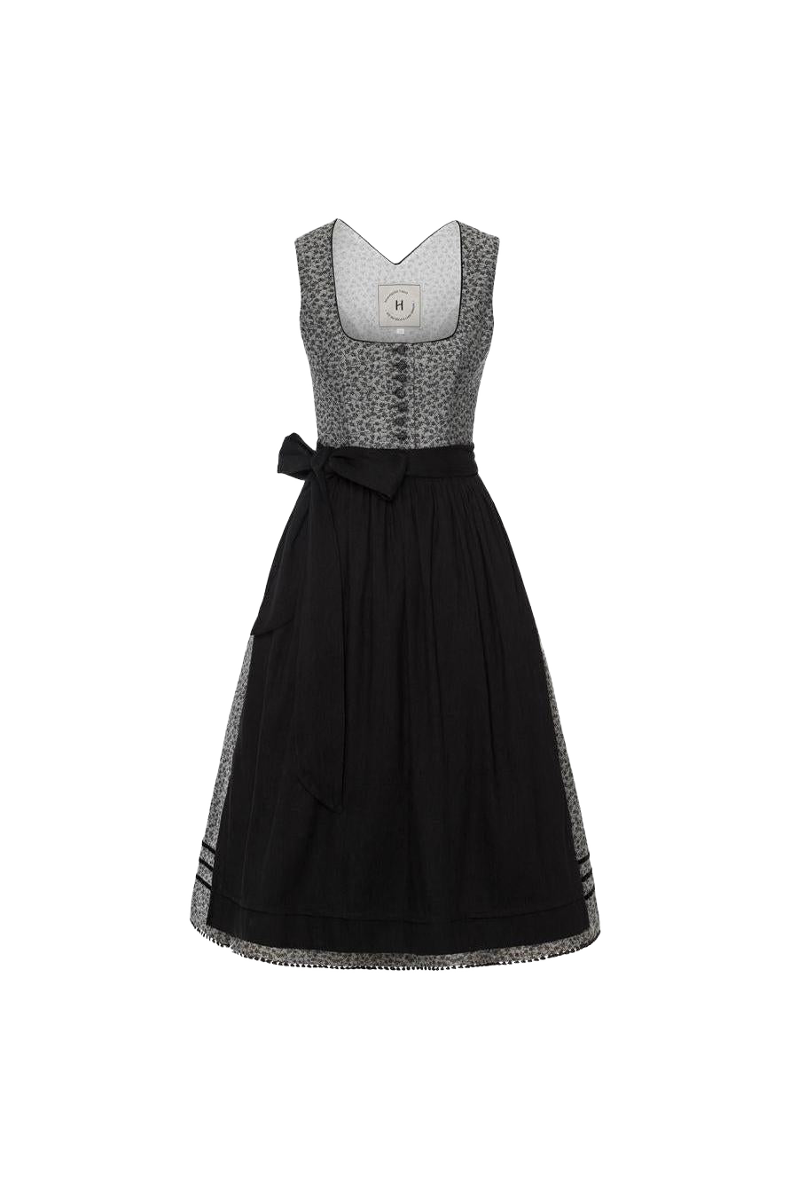 Heimatglück Dirndl Ruth schwarz