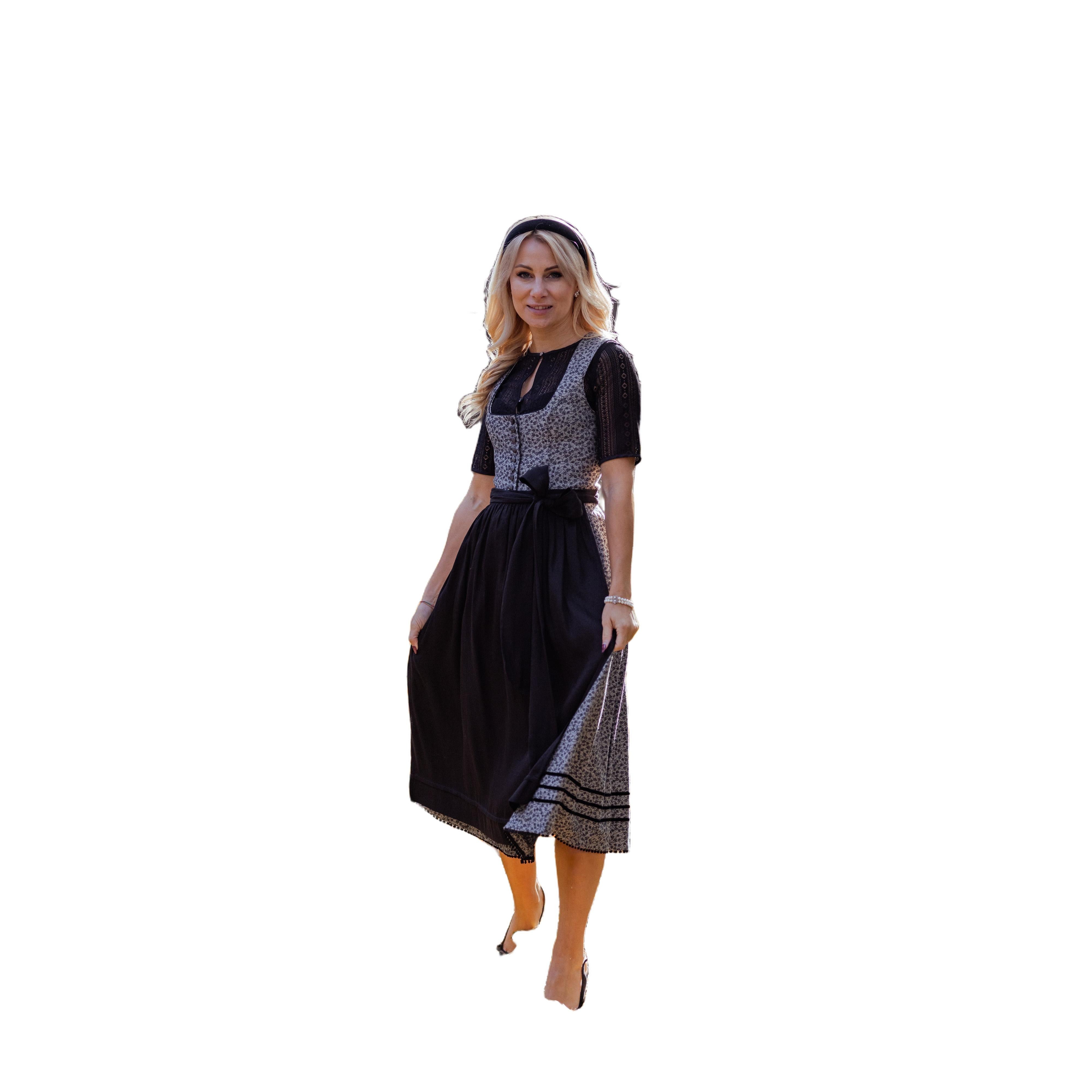 Heimatglück Dirndl Ruth schwarz