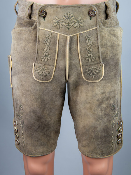 Markgraf Ziegenvelour-Lederhose Pucking
