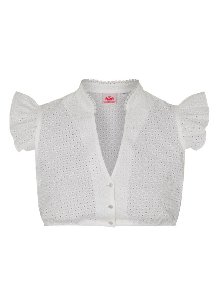 Spieth &amp; Wensky Dirndlbluse Fesch Weiß