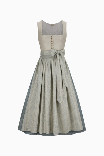Gottseidank Dirndl Monika Perlmutt-Cloud Blue